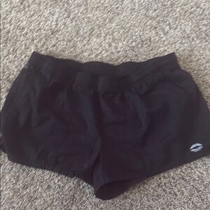 DIXXON Jet Black Women's Athletic Shorts